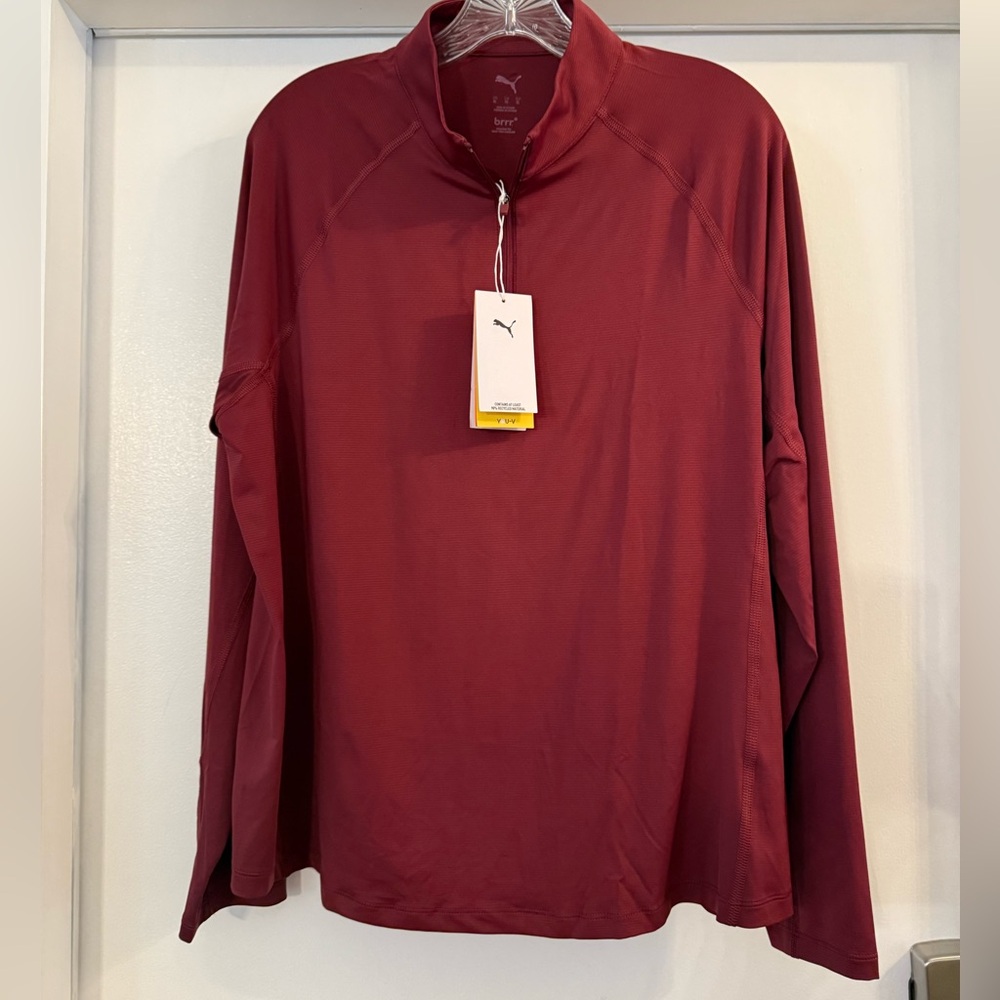 Puma You-V Solid 1/4 zip